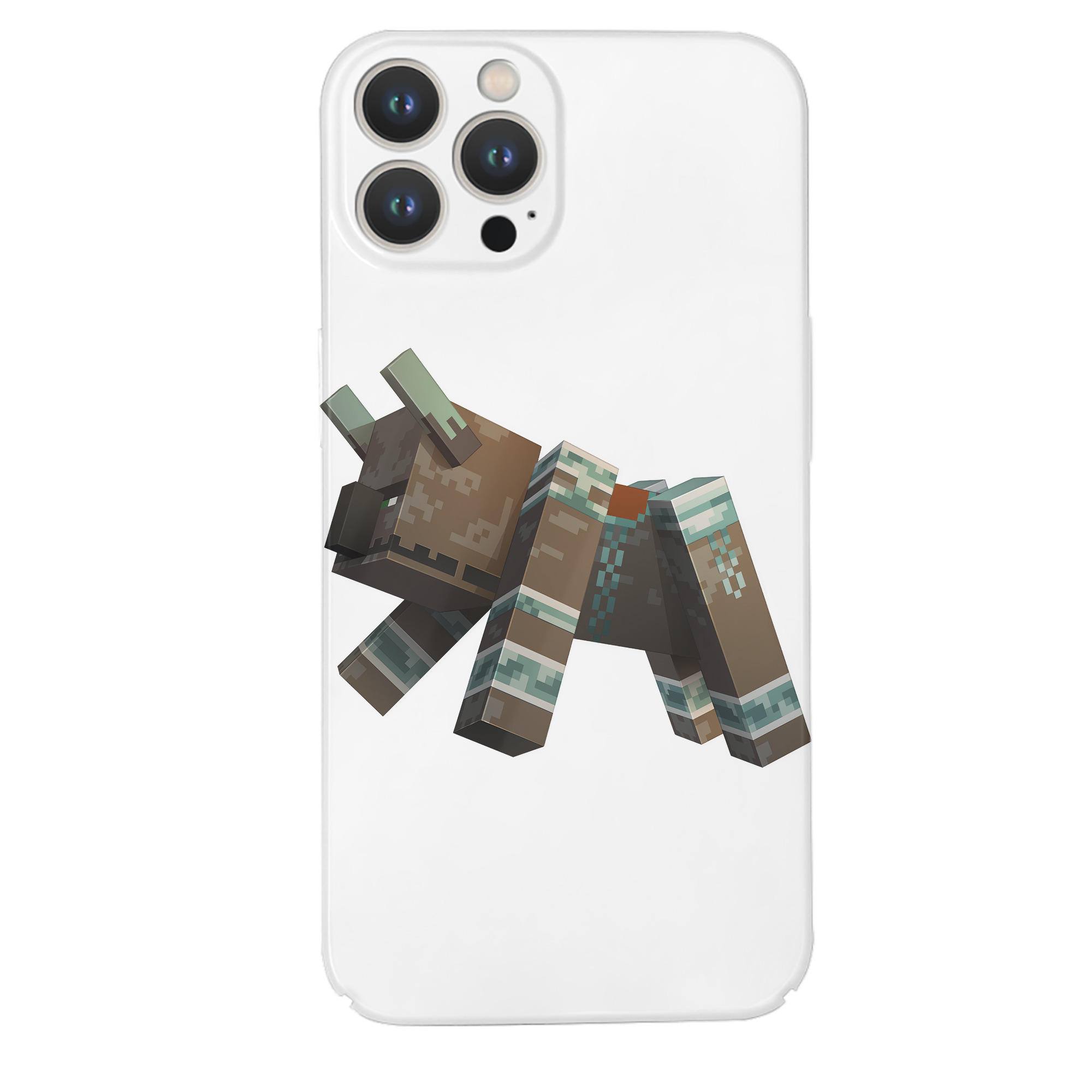 （画像用） マインクラフト ブロックの世界 Minecraft MC Block world 【iPhone 14シリーズ対応】ハードケース